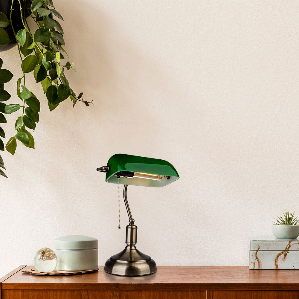 Lampa Biurowa / Trzonek:E27 / Zielony