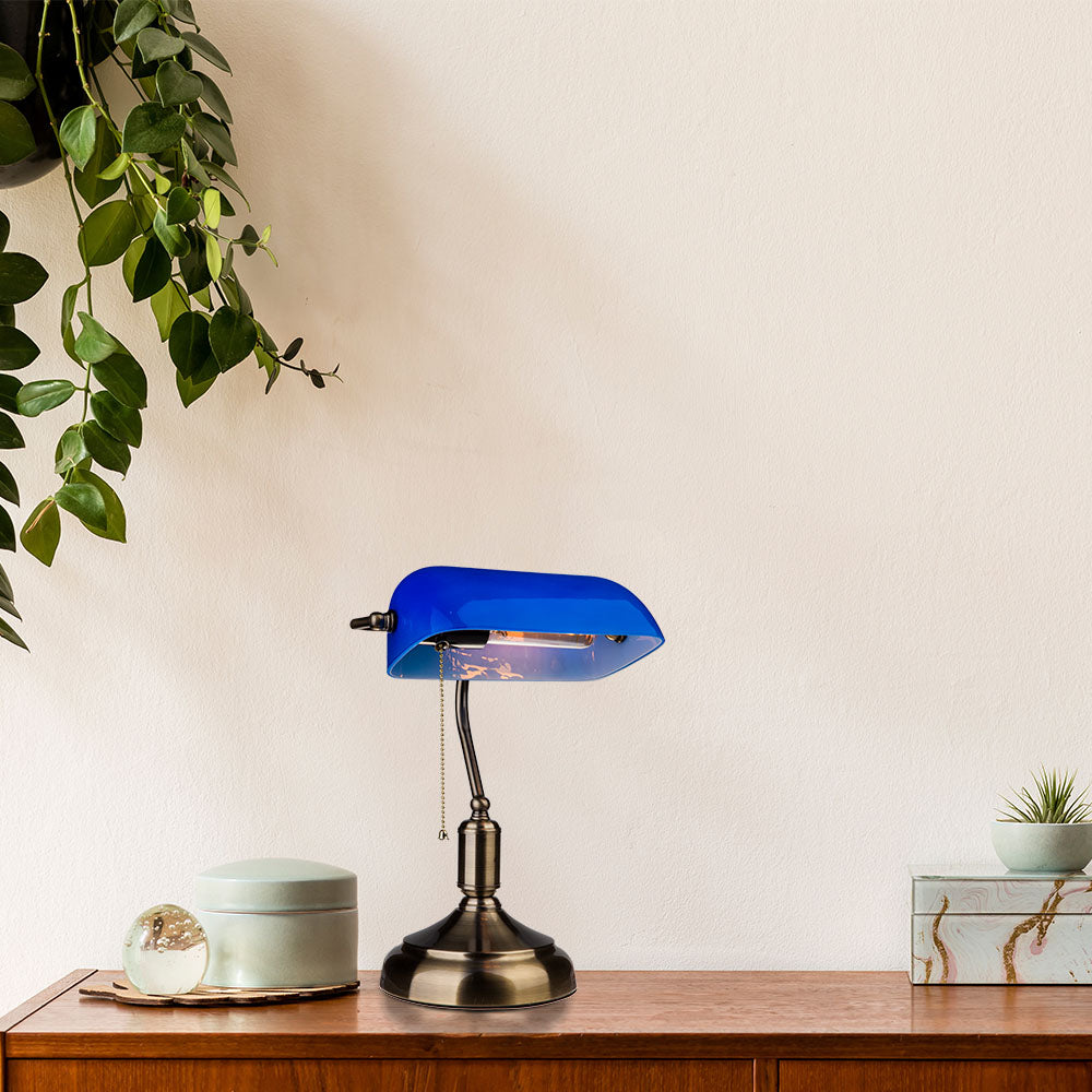 Lampa Biurowa / Trzonek:E27 / Niebieski
