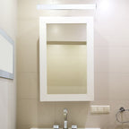 10W Kinkiet / Klosz: Mleczny / Biały / Barwa:6400K / IP44