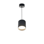 Maytoni Lampa wisząca Polar - Aluminium + tworzywo sztuczne - Czarny P088PL-GX53-B