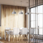 Lampa Wisząca / Regulowany kąt / Klosz: Aluminium / Trzonek:E14 / Biały