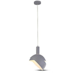 Lampa Wisząca / Regulowany kąt / Klosz: Aluminium / Trzonek:E14 / Szary