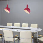 Lampa Wisząca / Regulowany kąt / Klosz: Aluminium / Trzonek:E14/ Różowy