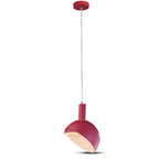Lampa Wisząca / Regulowany kąt / Klosz: Aluminium / Trzonek:E14/ Różowy