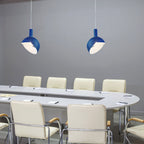 Lampa Wisząca / Regulowany kąt / Klosz: Aluminium / Trzonek:E14/ Niebieski