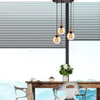 Lampa Wisząca / Klosz: Szkło / Trzonek:E27 / Bursztynowy