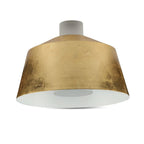 7W Lampa Wisząca LED / Klosz: Akryl / Złoty / Barwa:4000K