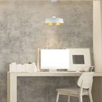 7W Lampa Wisząca LED / Klosz: Akryl / Biały / Barwa:4000K