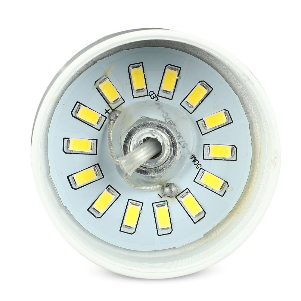 7W Lampa Wisząca LED / Klosz: Akryl / Biały / Barwa:4000K