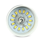 7W Lampa Wisząca LED / Klosz: Akryl / Złoty / Barwa:3000K