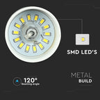 7W Lampa Wisząca LED / Klosz: Akryl / Biały / Barwa:3000K