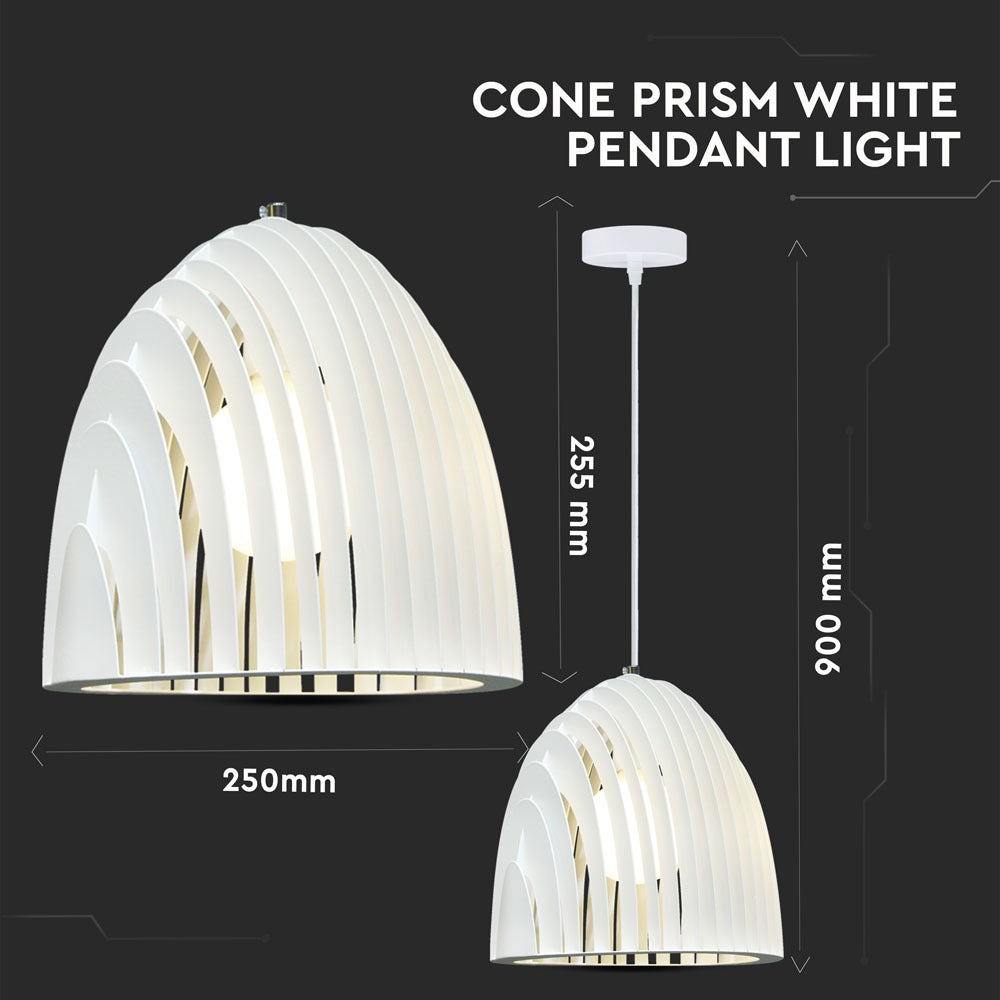 Lampa Wisząca / Biały / Średnica: 270