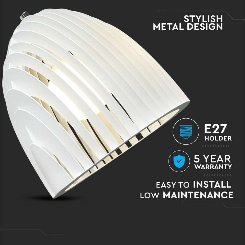 Lampa Wisząca / Biały / Średnica: 270