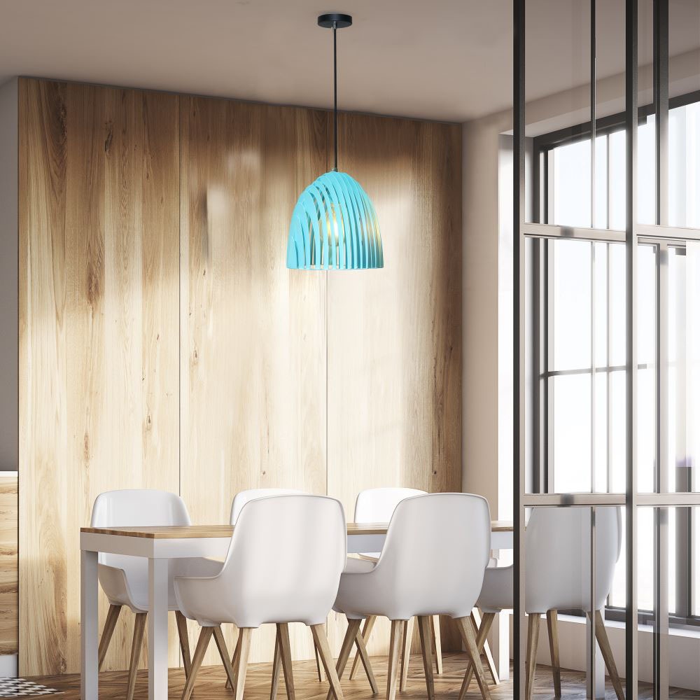 Lampa Wisząca / Niebieski / Średnica: 270