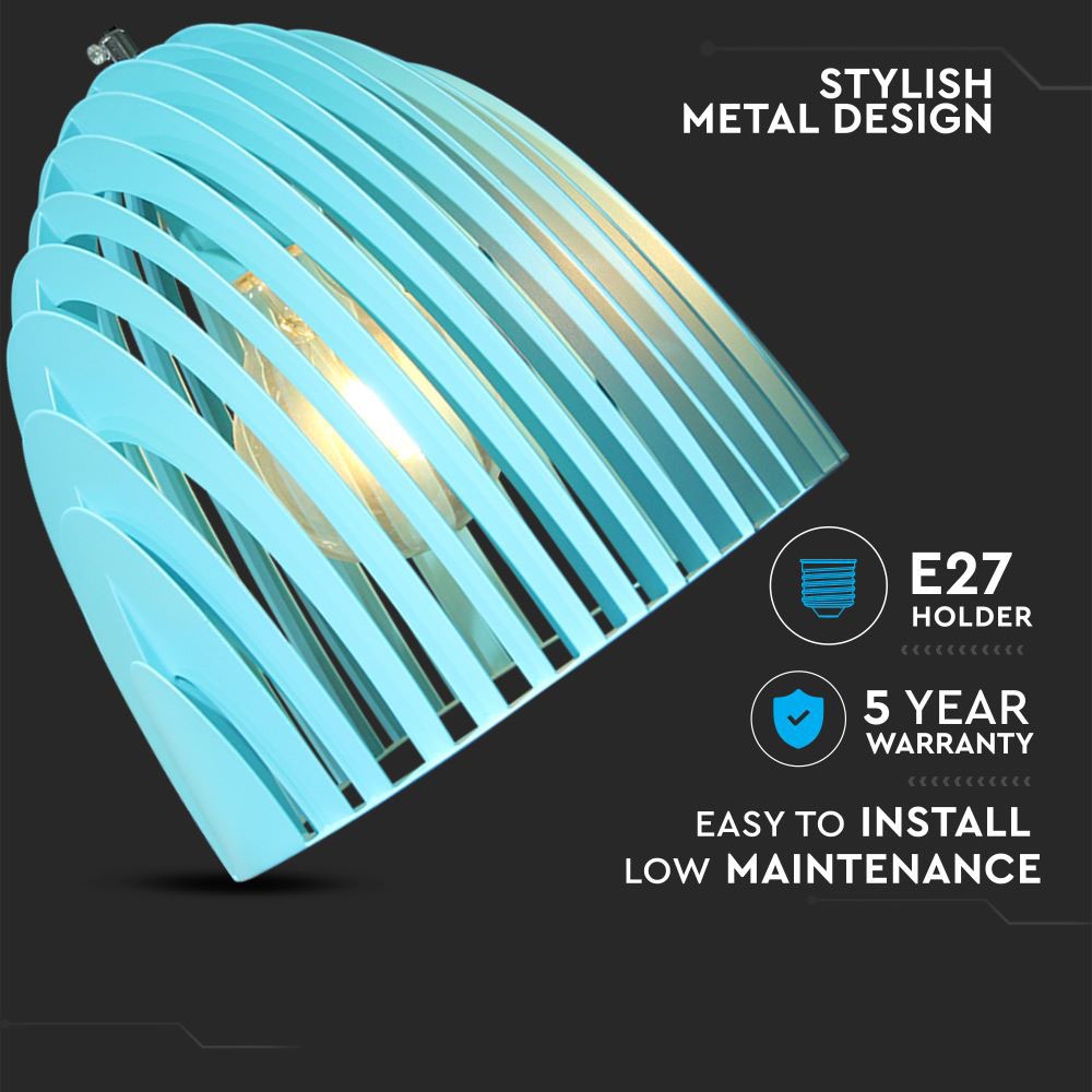 Lampa Wisząca / Niebieski / Średnica: 270