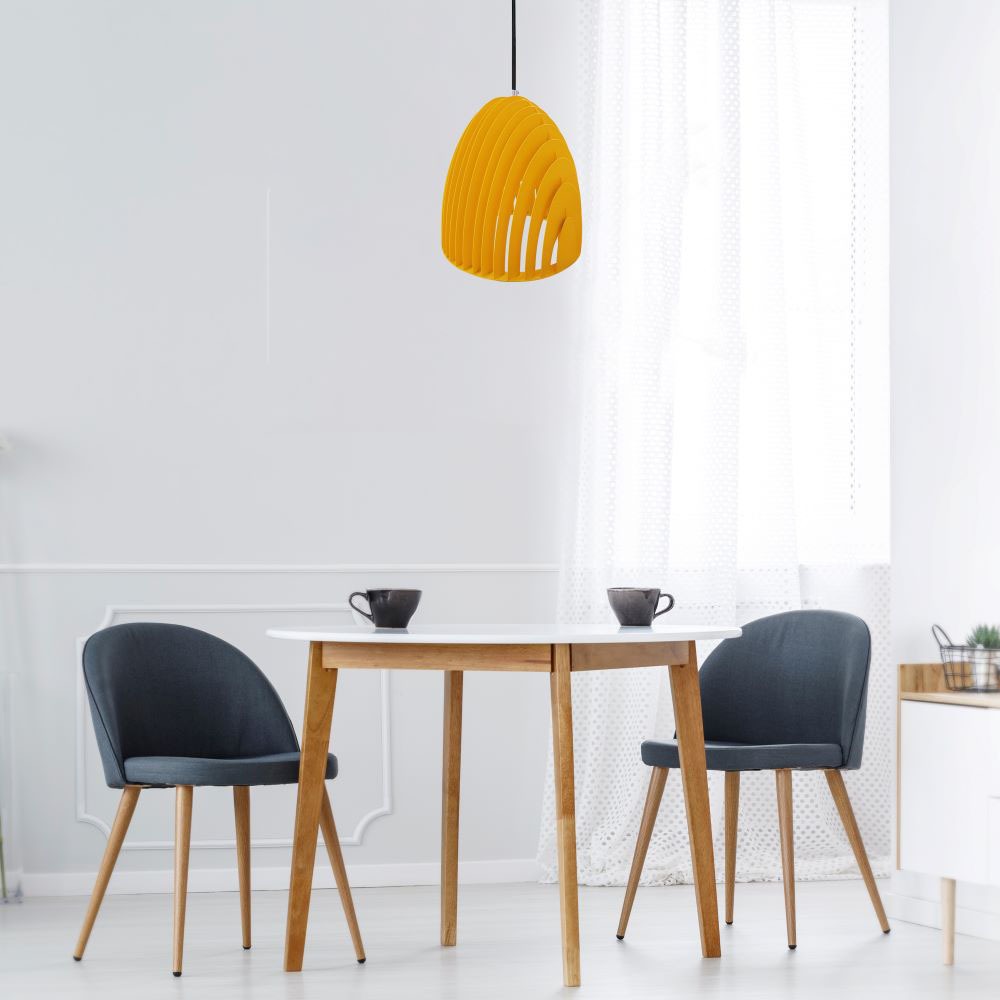 Lampa Wisząca / Żółty/ Średnica: 270