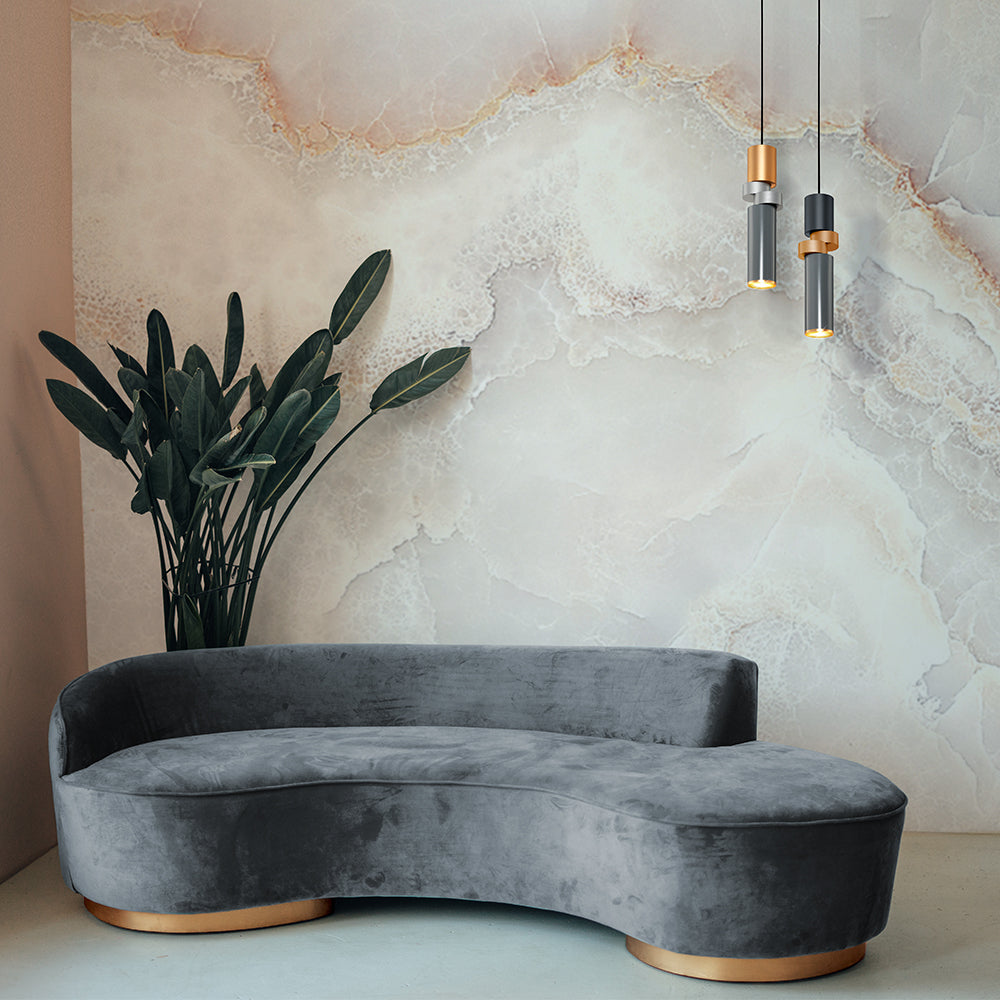 Maytoni Lampa wisząca Palette - Metal - Czarny MOD303PL-01CFL2