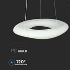 82W Lampa Wisząca / Okrągła / Ściemniana / Biały