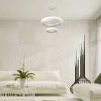 60W Lampa Wisząca / Okrągła / Ściemniana / Biały