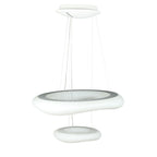 60W Lampa Wisząca / Okrągła / Ściemniana / Biały