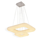 68W Lampa Wisząca / Kwadratowa / Ściemniana / Biały