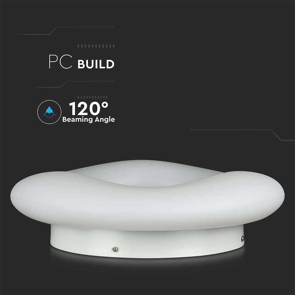 32W Lampa Wisząca / Okrągła / Ściemniana / Biały
