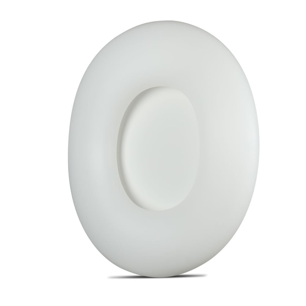 38W Lampa Wisząca / Okrągła / Ściemniana / Biały