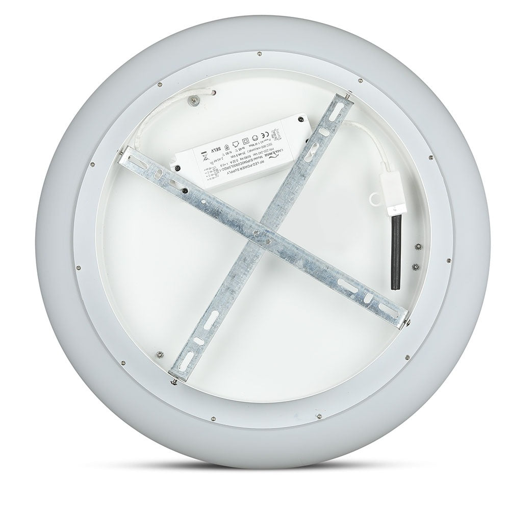 82W Lampa Wisząca / Okrągła / Ściemniana / Biały