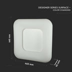 40W Lampa Wisząca / Kwadratowa / Ściemniana / Biały