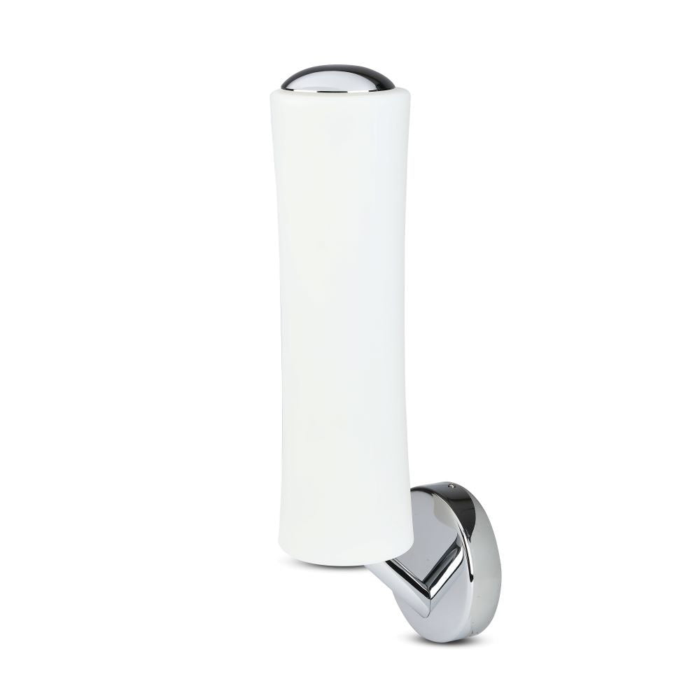 18W Kinkiet LED/ Klosz: Mleczny / Ściemniana / Barwa:3000K / Biały