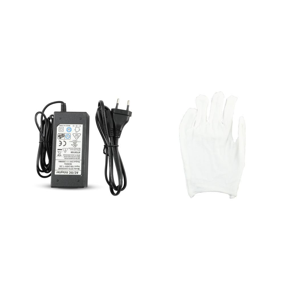 32W Oprawa LED/ Klosz: Mleczny / Ściemniana / Barwa:3000K / Biały