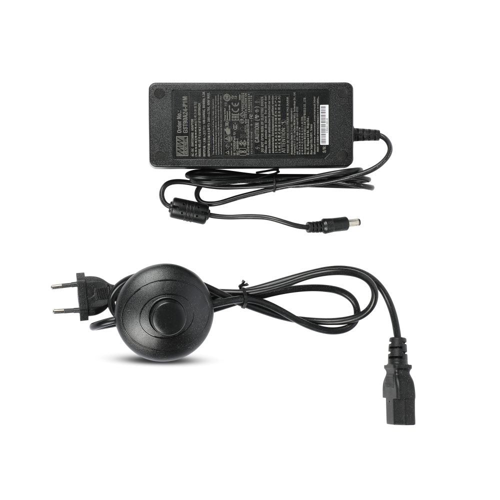 65W Oprawa LED/ Klosz: Mleczny / Ściemniana / Barwa:3000K / Biały