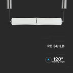 32W Lampa Wisząca LED / Klosz: Mleczny / Ściemniana / Barwa:3000K / Biały