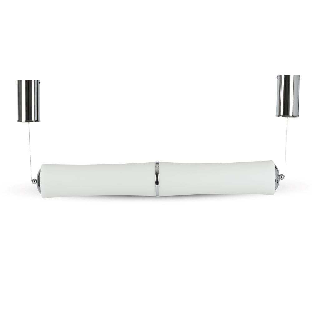 32W Lampa Wisząca LED / Klosz: Mleczny / Ściemniana / Barwa:3000K / Biały