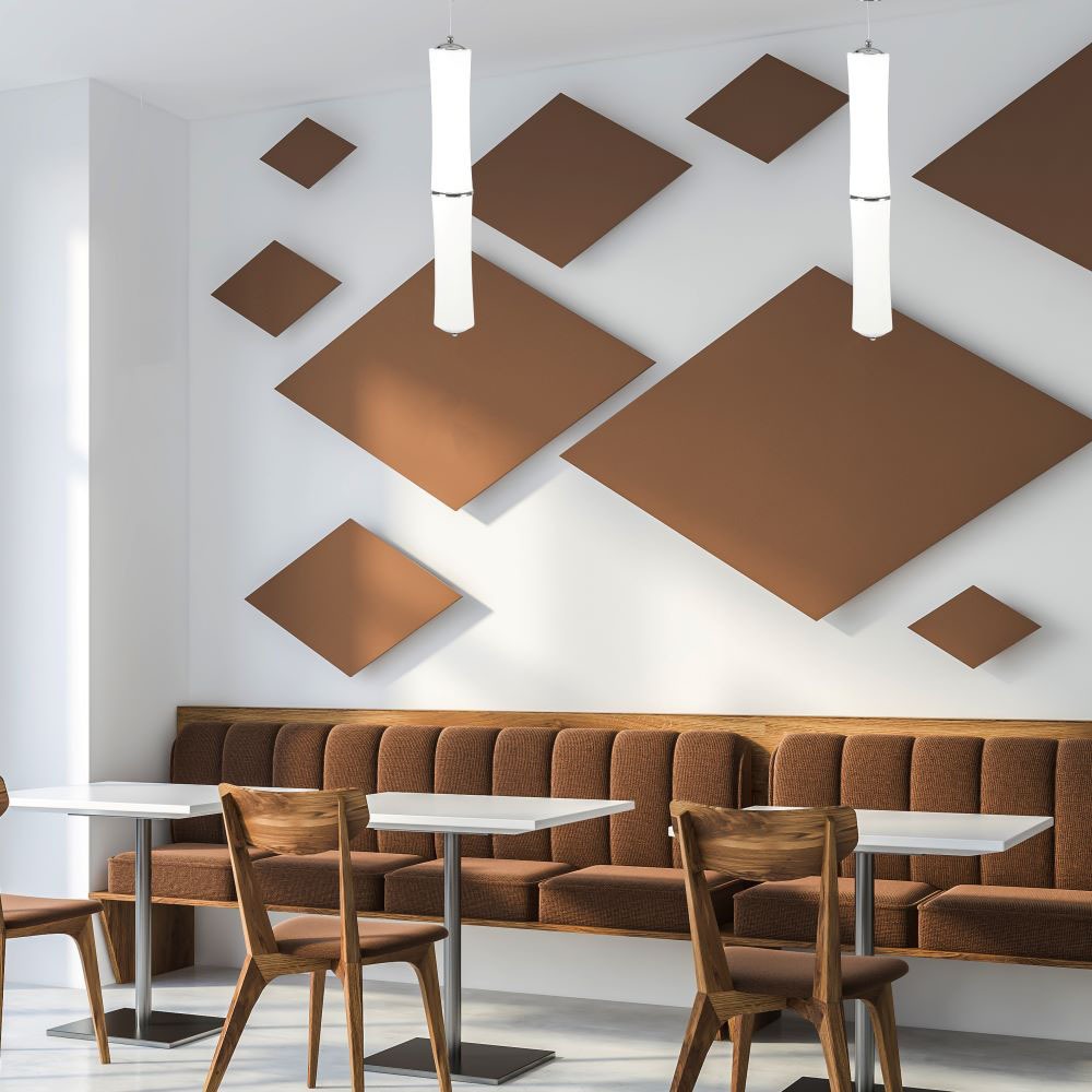 32W Lampa Wisząca LED / Klosz: Mleczny / Ściemniana / Barwa:3000K / Biały