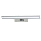 8W Kinkiet LED prostokąt / Lustra - obrazy / Chrom / Barwa: 3000K