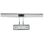 8W Kinkiet LED prostokąt / Lustra - obrazy / Chrom / Barwa: 3000K