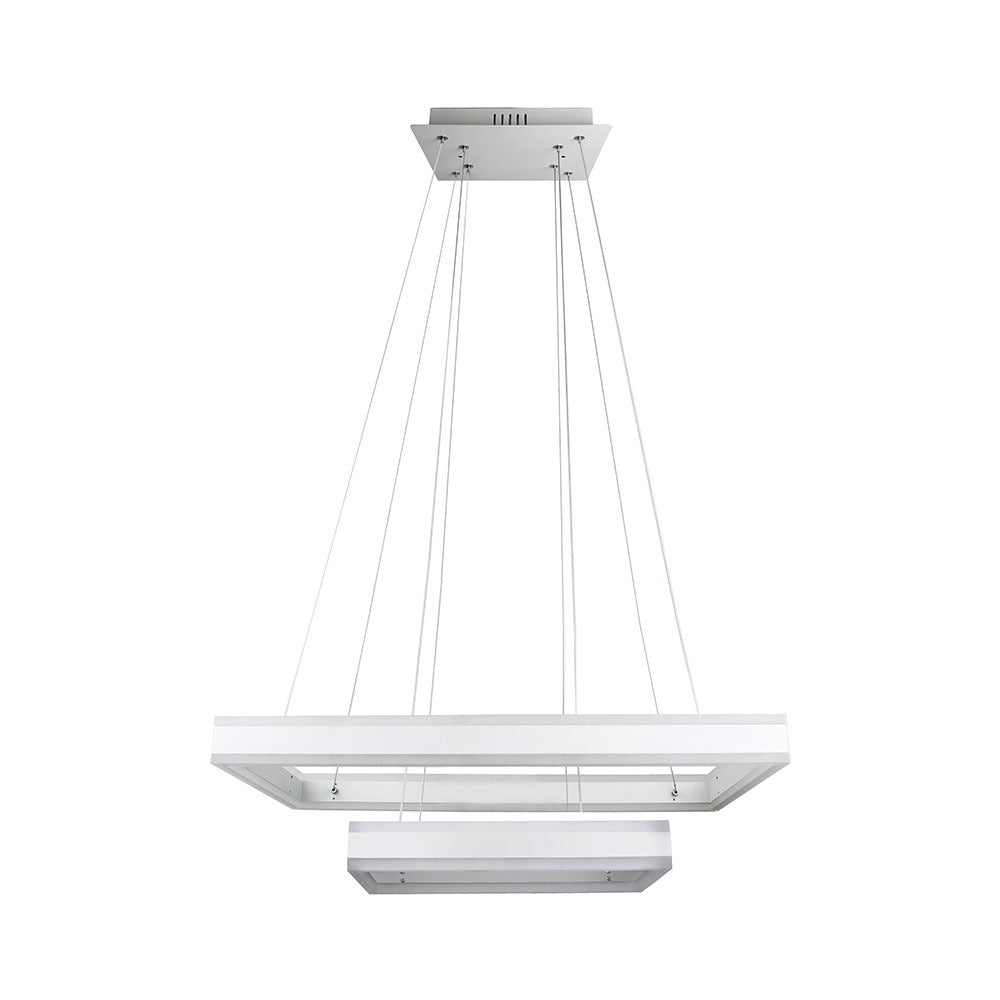 D 115W Lampa Wisząca LED / Barwa:3000K/ Ściemniana / Biały