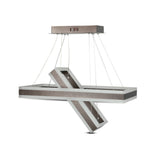 D 115W Lampa Wisząca LED / Barwa:3000K/ Ściemniana / Brązowy