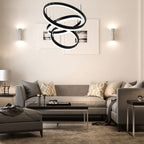 D 92W Lampa Wisząca LED / Barwa:3000K/ Ściemniana / Czarny