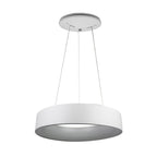 D 20W Lampa Wisząca LED / Barwa:3000K / Biały / Ściemniana