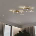 Maytoni Plafon Radiance - Aluminium - Złoty MOD278CL-L50G3K