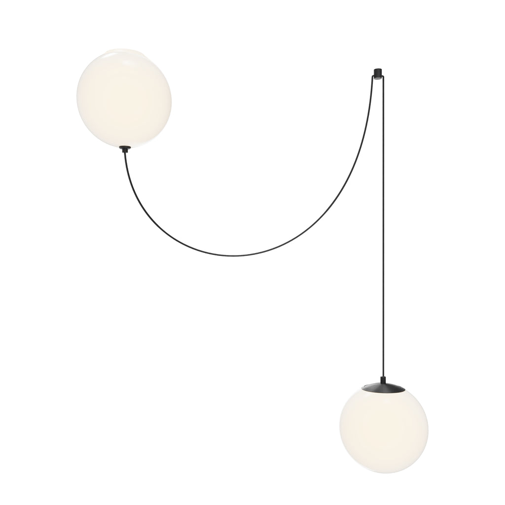 Maytoni Lampa wisząca Twins - Metal - Czarny MOD427PL-L20B3K1