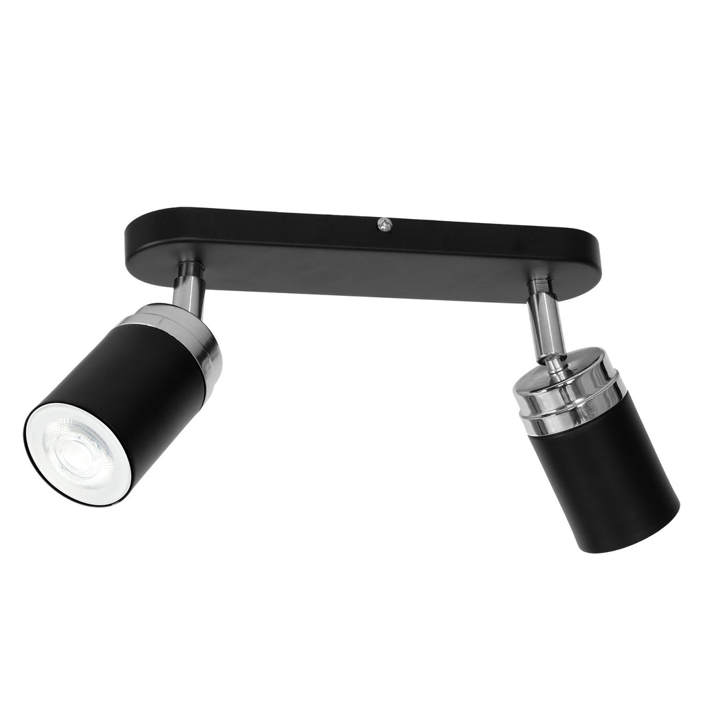 spot Reno black/chrome 2xGU10