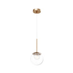 Maytoni Lampa wisząca Basic form - Metal - Złoty MOD521PL-01G1