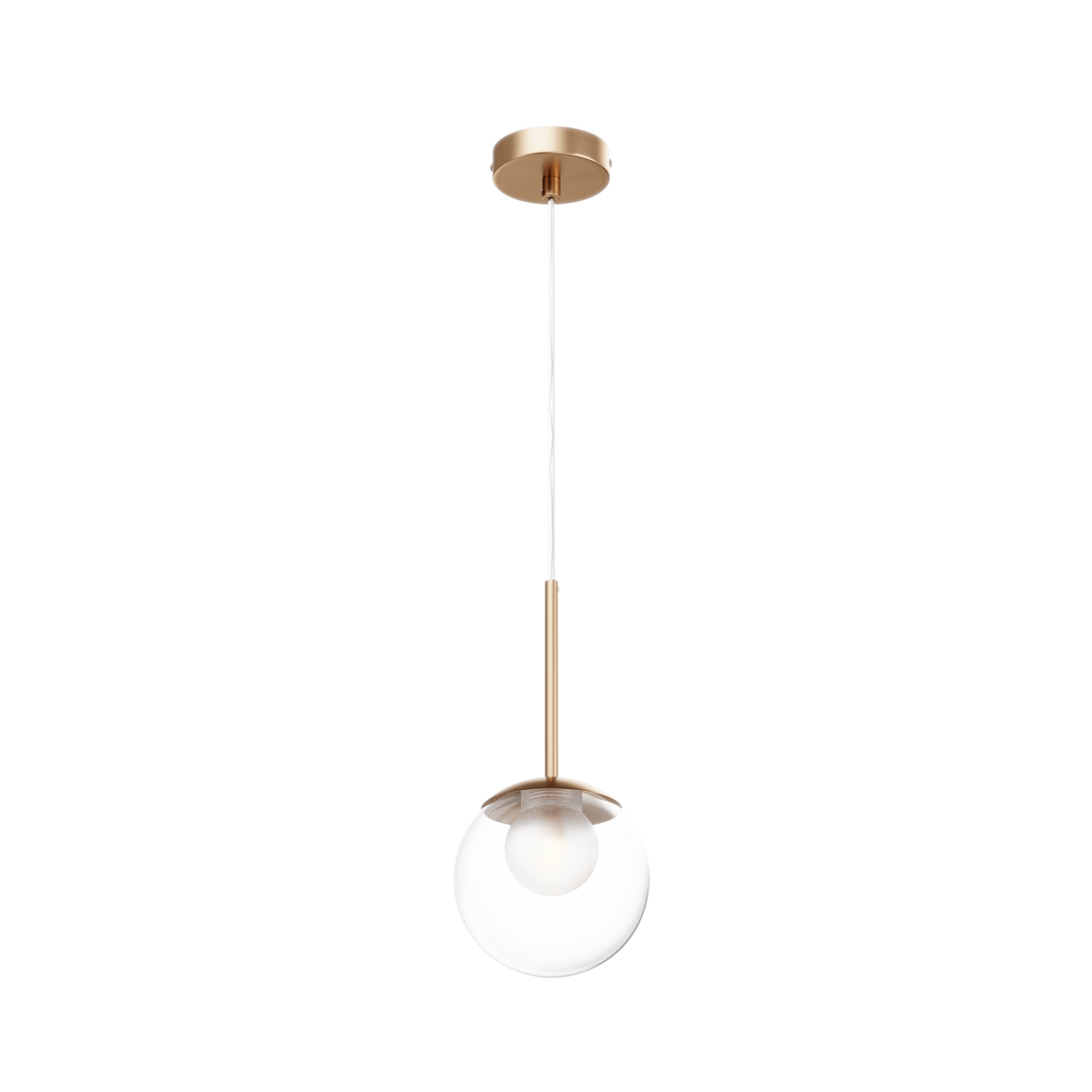 Maytoni Lampa wisząca Basic form - Metal - Złoty MOD521PL-01G1