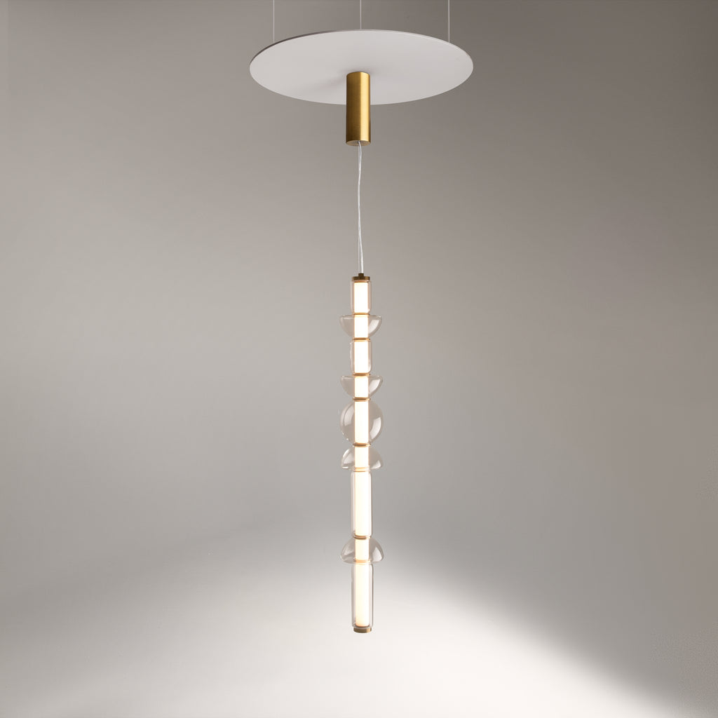 Maytoni Lampa wisząca Cosmo - Metal - Mosiądz MOD210PL-L39BS3K