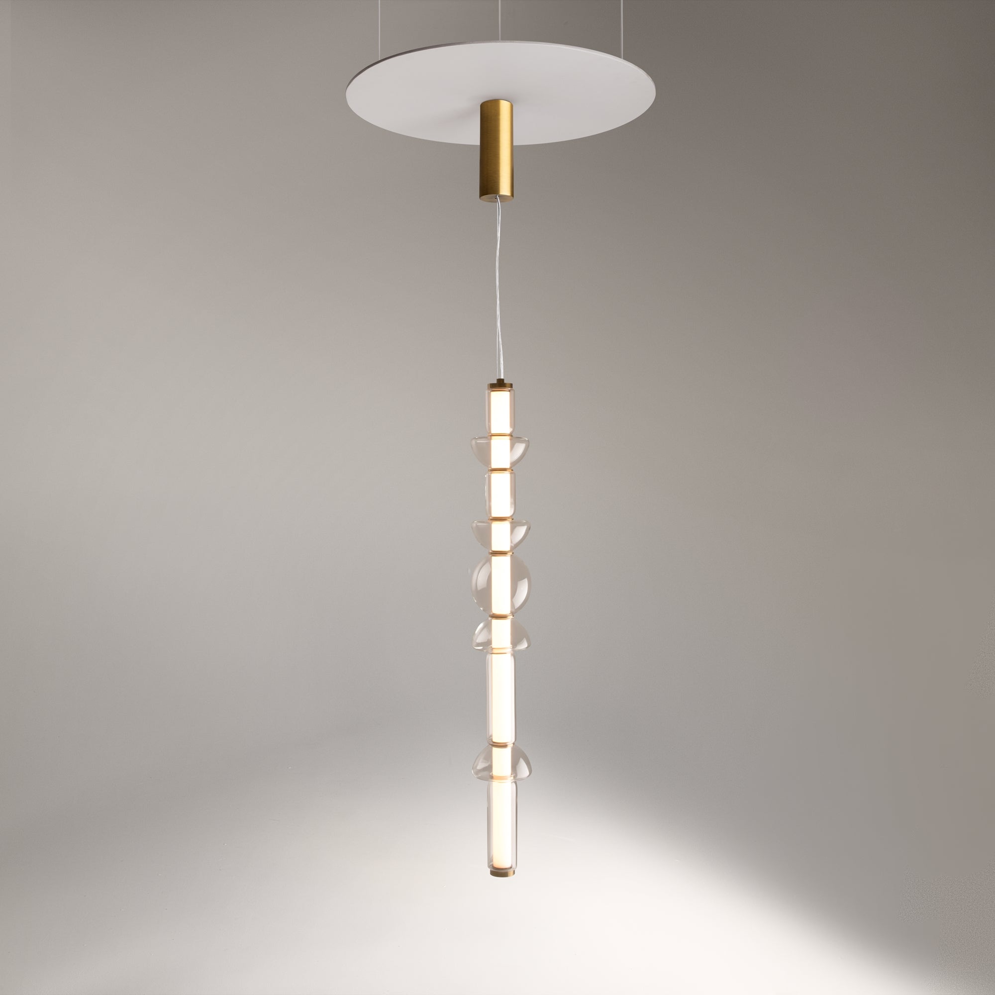 Maytoni Lampa wisząca Cosmo - Metal - Mosiądz MOD210PL-L39BS3K