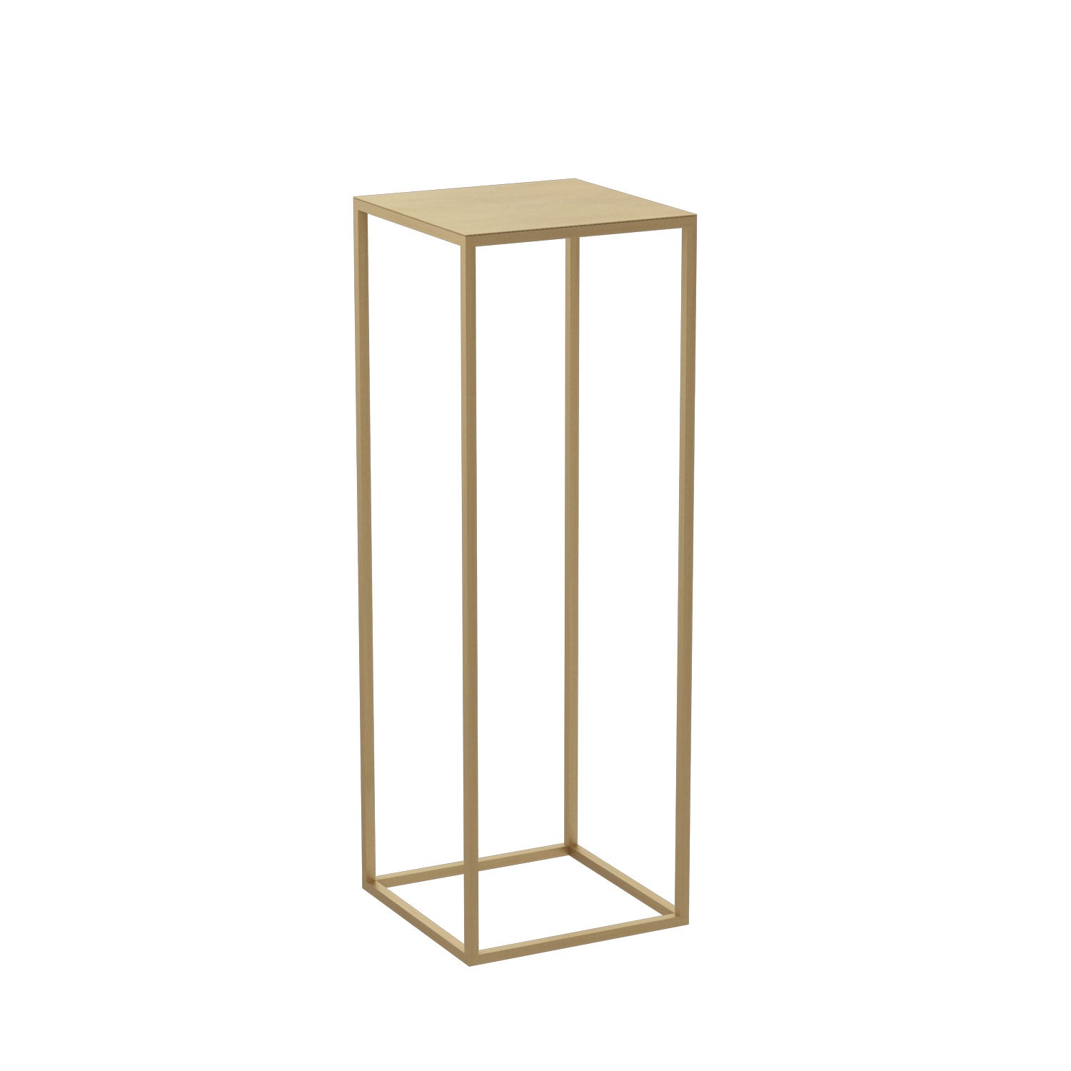 Flower stand Column A 700x240x240 gold