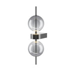 Maytoni Kinkiet Double Moon - Metal - Czarny MOD478WL-L8B3K